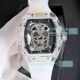 Swiss Replica Richard Mille RM052 Skull Tourbillon 50mm Transparent Case with Diamonds (2)_th.jpg